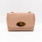 Lily Small Beige Leather Gold