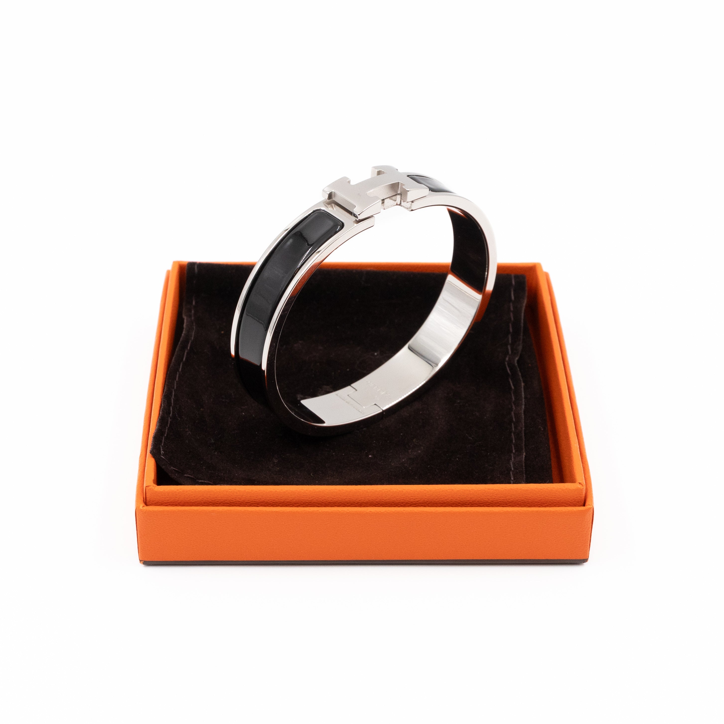 Clic H Bracelet GM Black Palladium