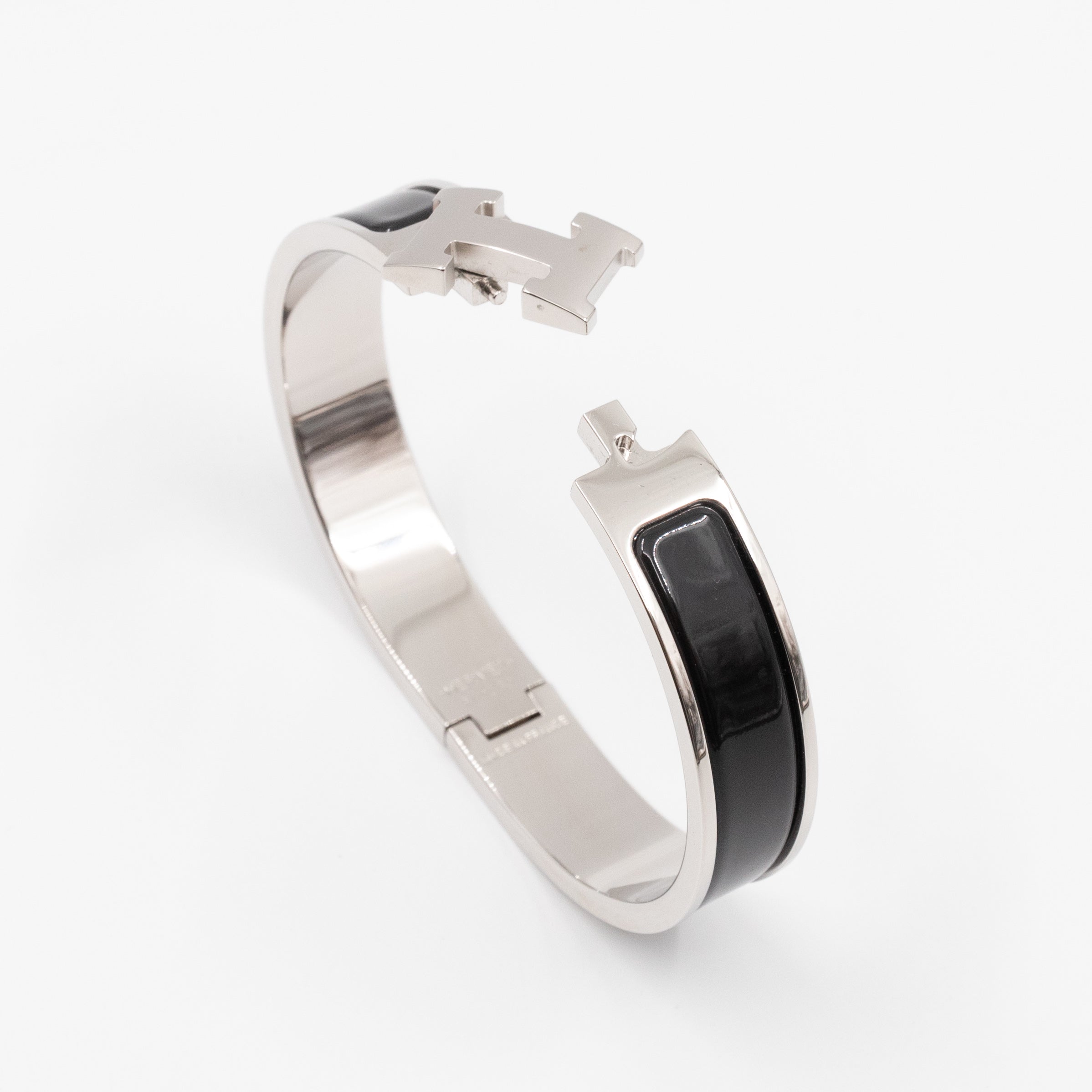 Clic H Bracelet GM Black Palladium