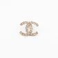 CC Crystal Earrings Light Gold
