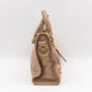 Classic City S Metallic Edge Beige Leather