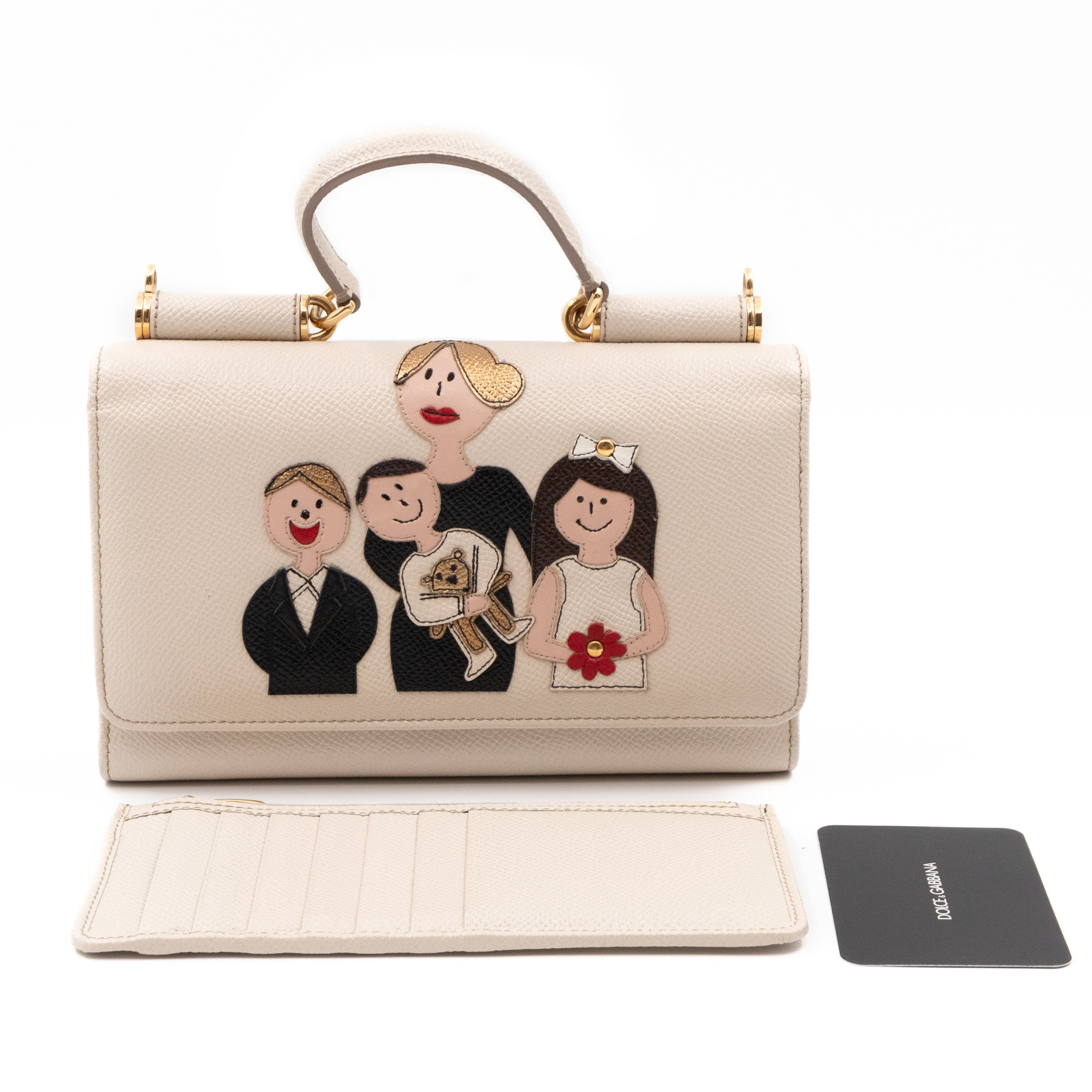 Sicily Lipstick White Dauphine Leather