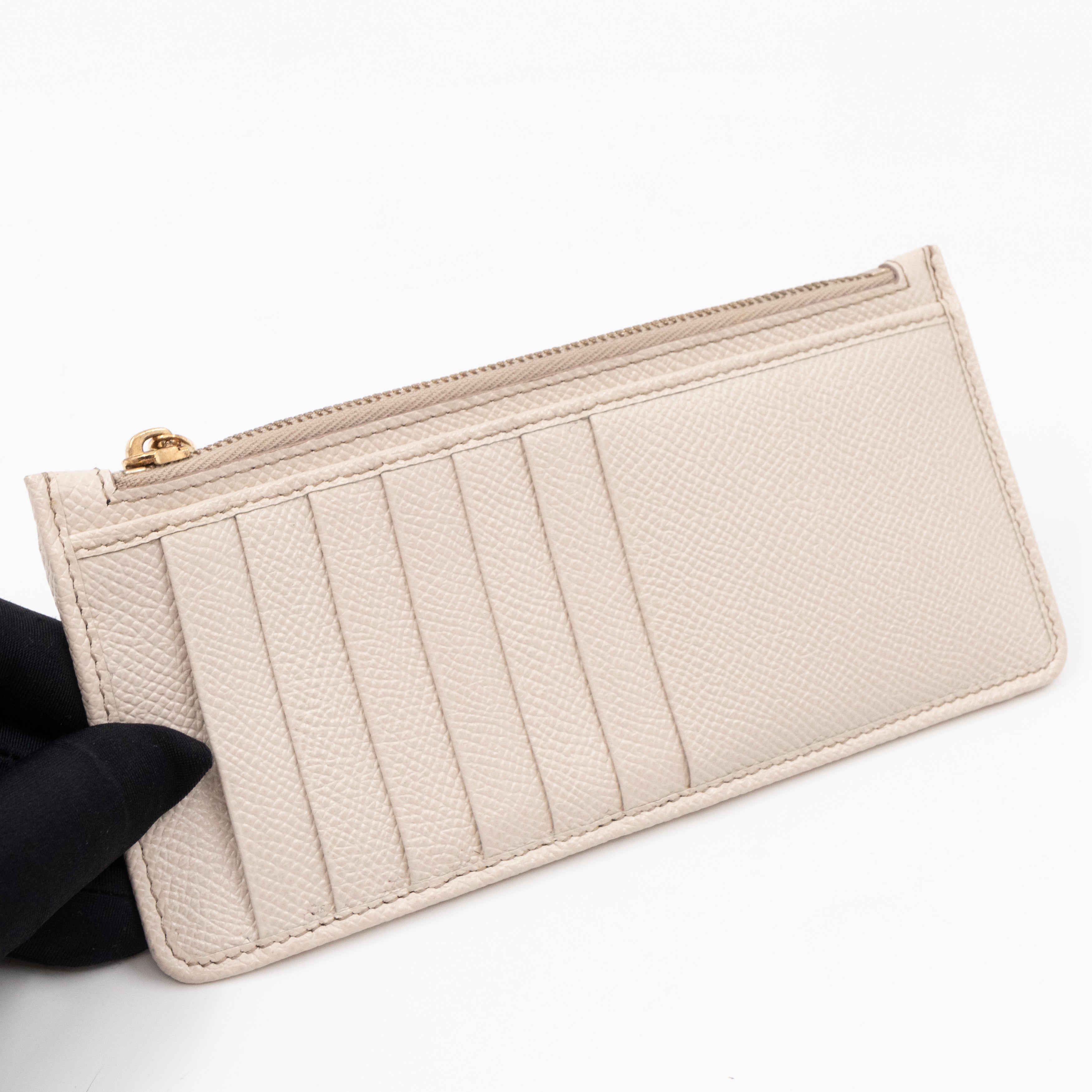 Sicily Lipstick White Dauphine Leather