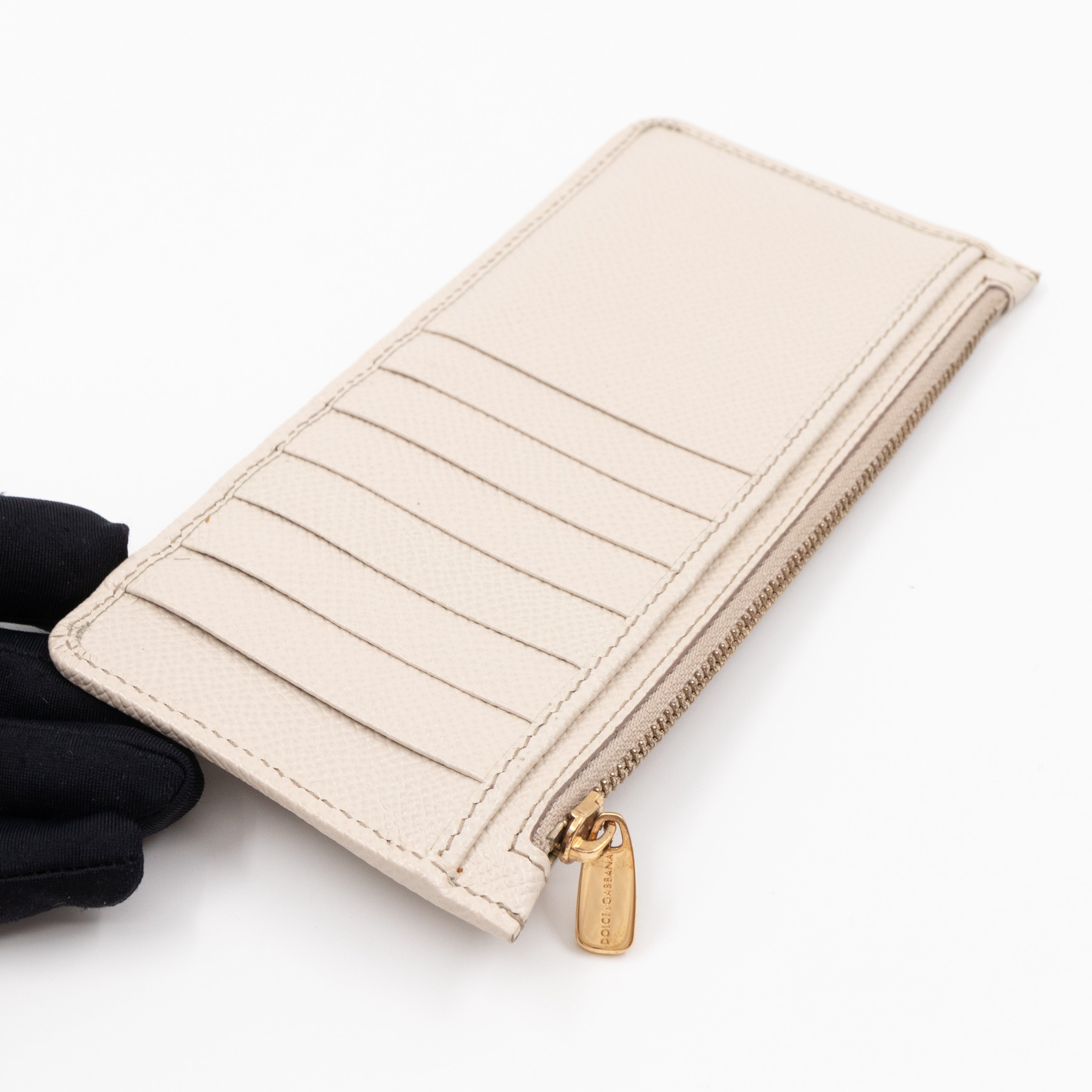 Sicily Lipstick White Dauphine Leather