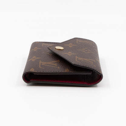 Victorine Wallet Monogram Fuchsia