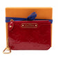 Key Pouch Vernis Red