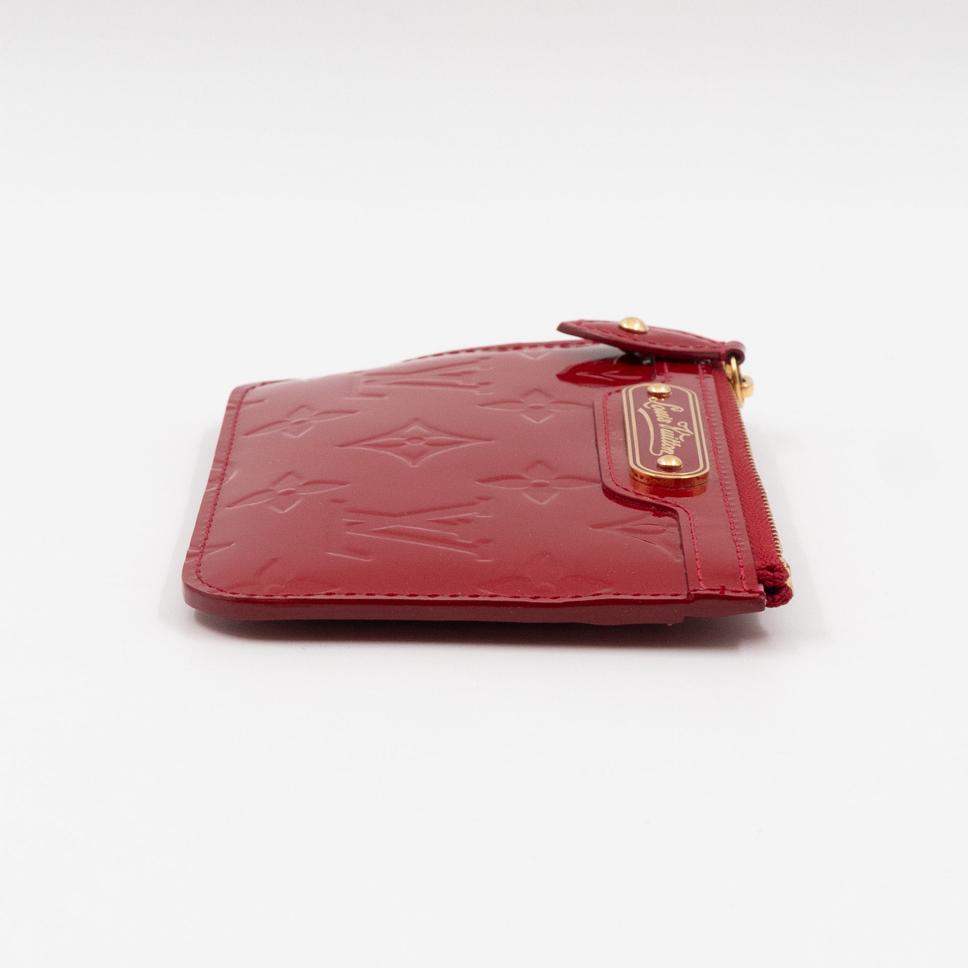 Louis Vuitton – Louis Vuitton Key Pouch Vernis Red – Queen Station