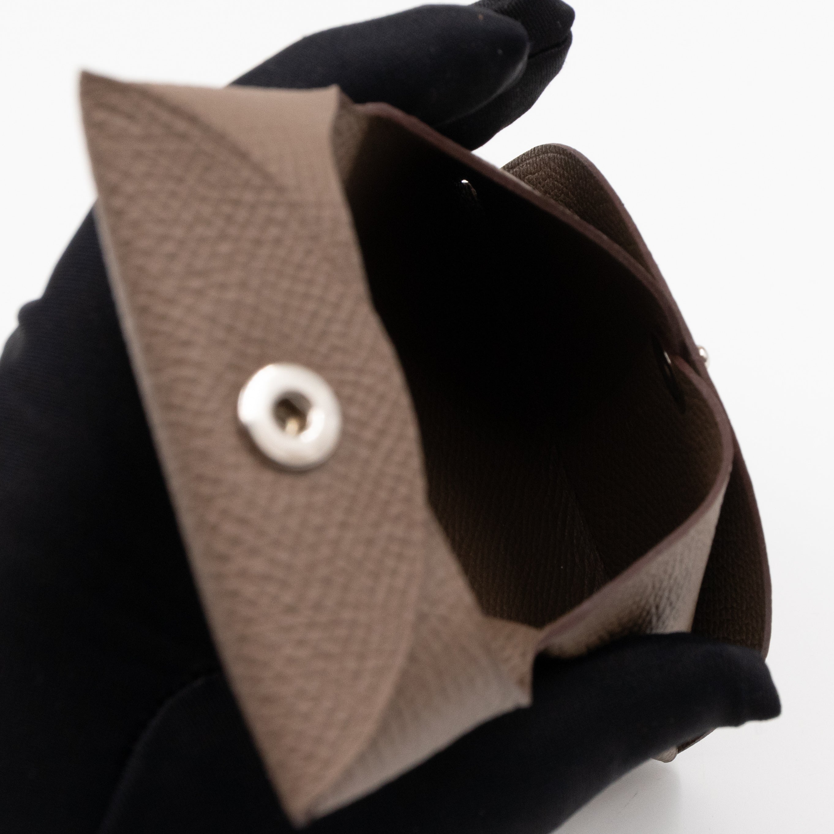 Bastia Coin Purse Etoupe Leather