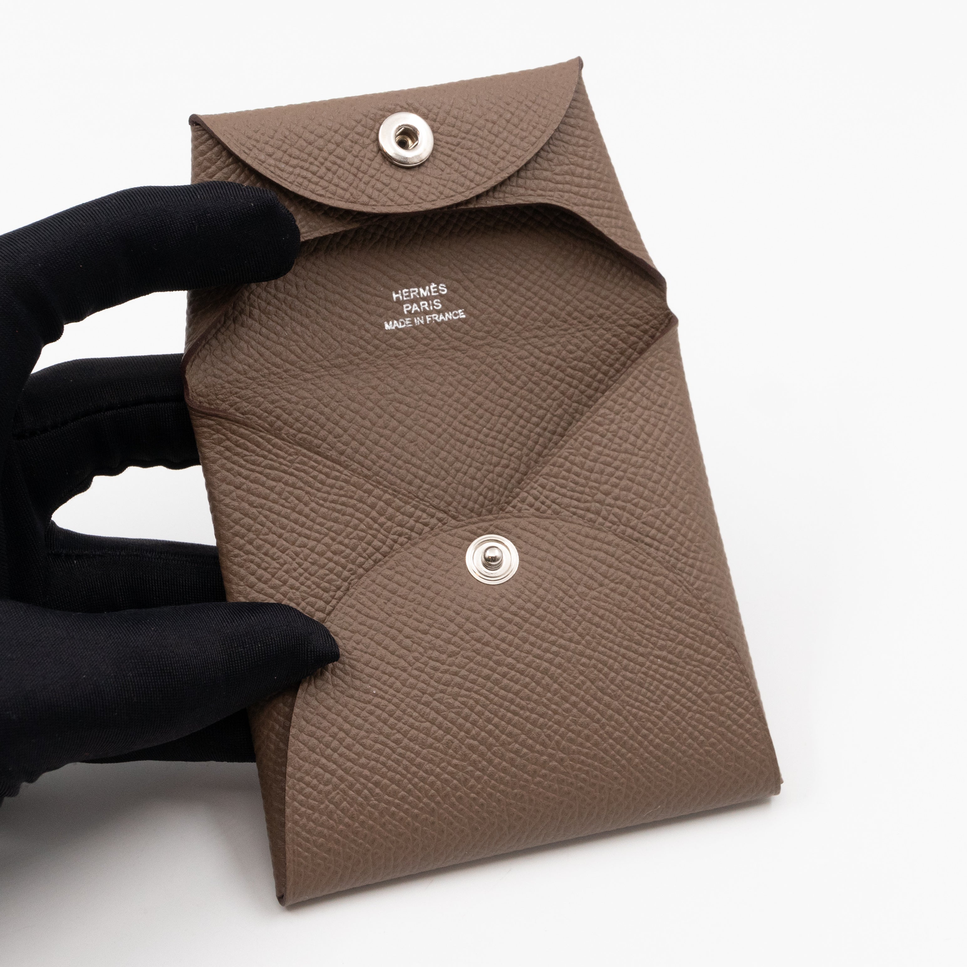 Bastia Coin Purse Etoupe Leather