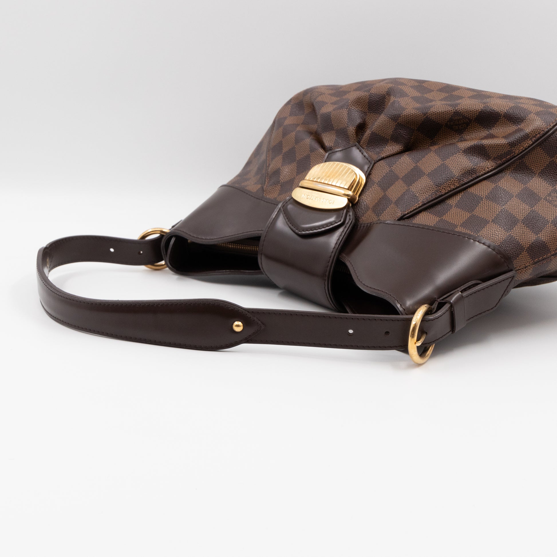 NTWRK - PRELOVED Louis Vuitton Sistina PM Damier Ebene Handbag FL3059 06