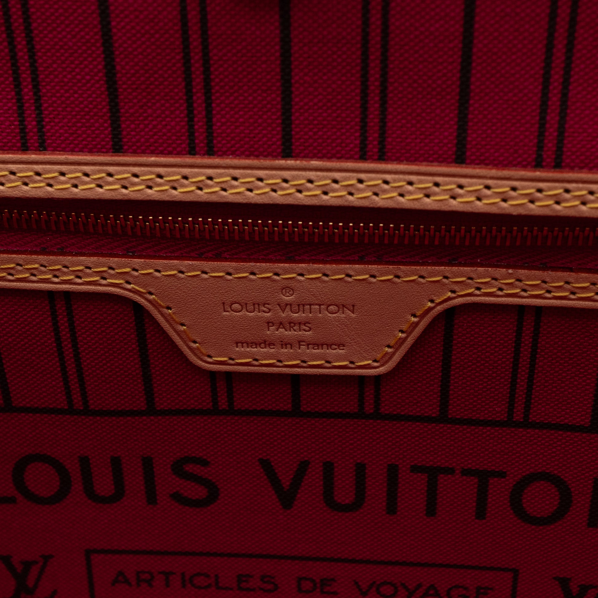 Louis Vuitton Neverfull Monogram PM Pivoine Lining - US