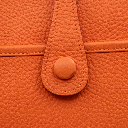 Evelyne III 29 Orange Leather Palladium