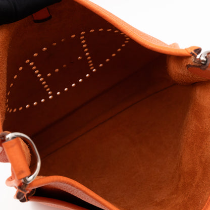 Evelyne III 29 Orange Leather Palladium