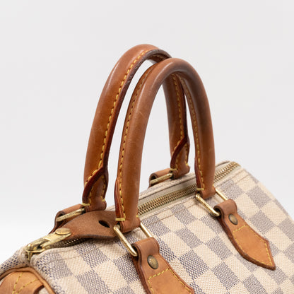 Speedy 25 Damier Azur