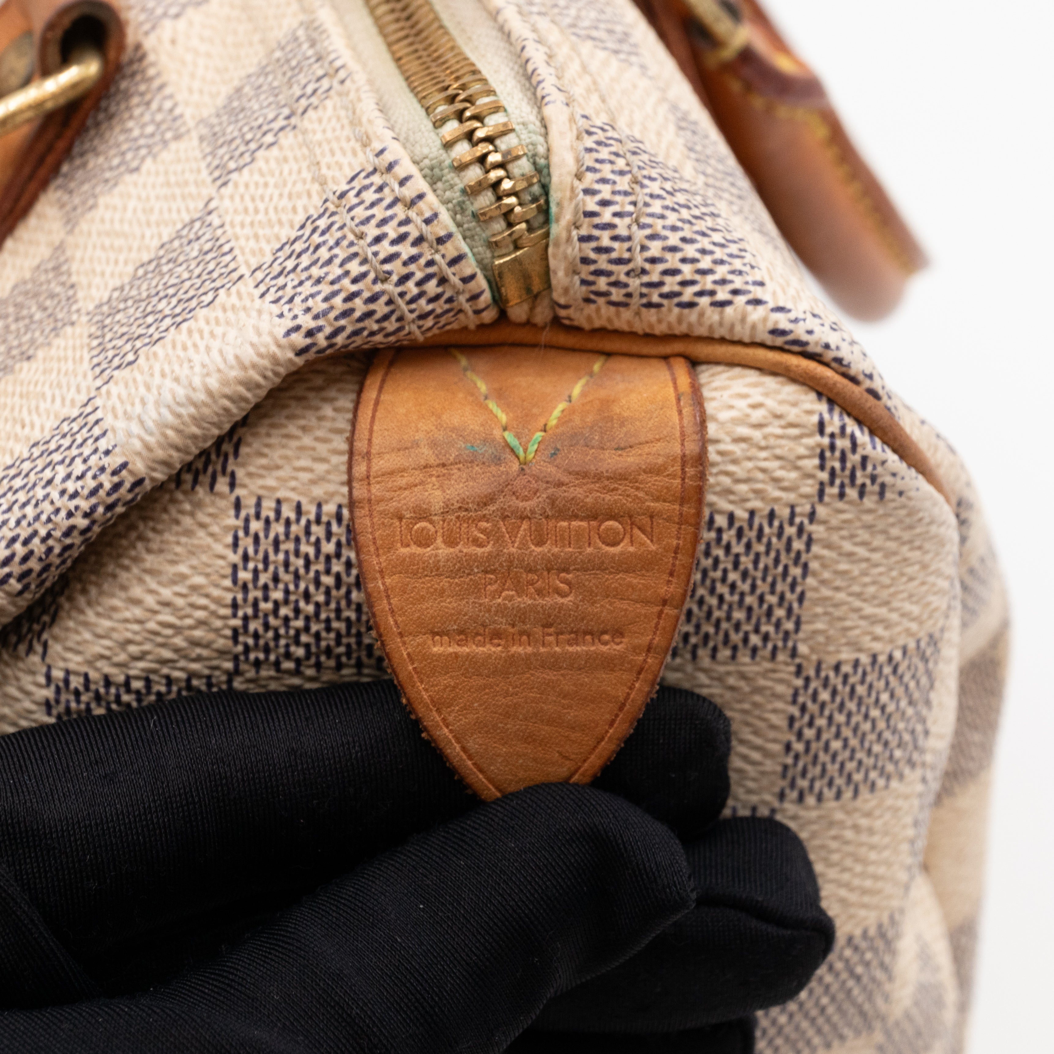 Speedy 25 Damier Azur