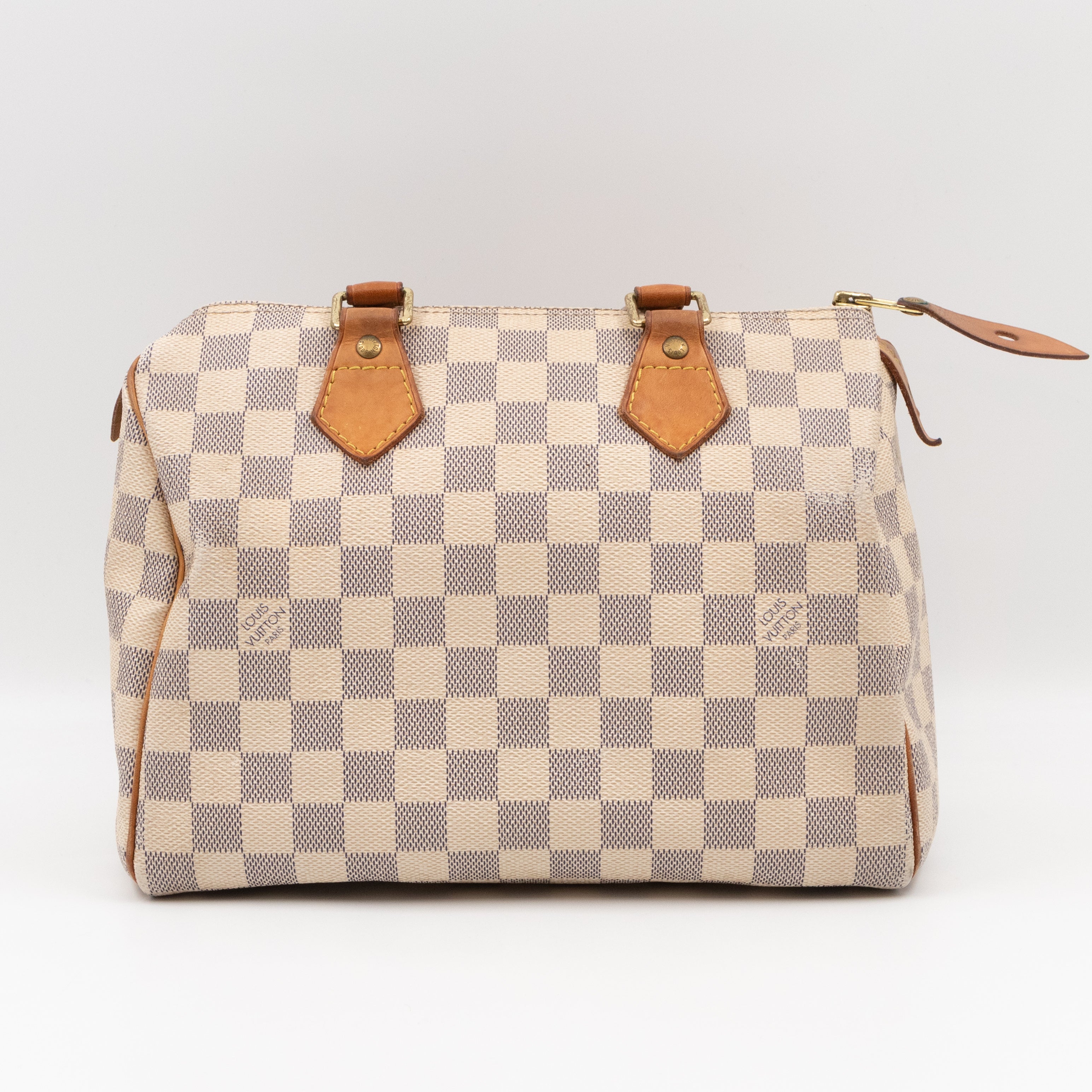 Speedy 25 Damier Azur