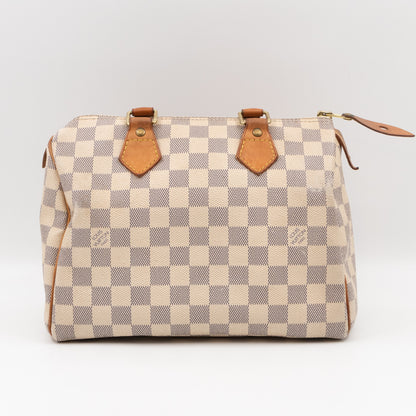 Speedy 25 Damier Azur