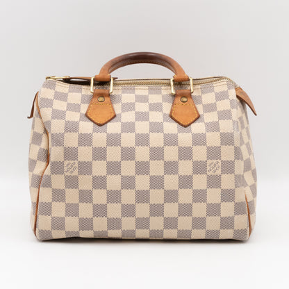 Speedy 25 Damier Azur