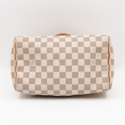 Speedy 25 Damier Azur