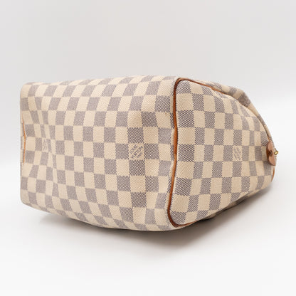 Speedy 25 Damier Azur