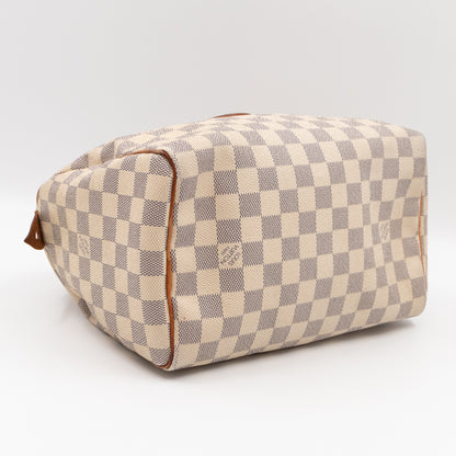 Speedy 25 Damier Azur