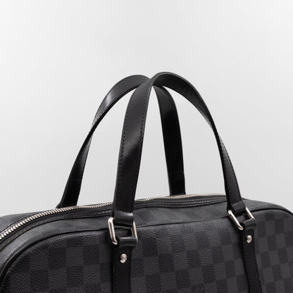 Porte Documents Voyage Damier Graphite