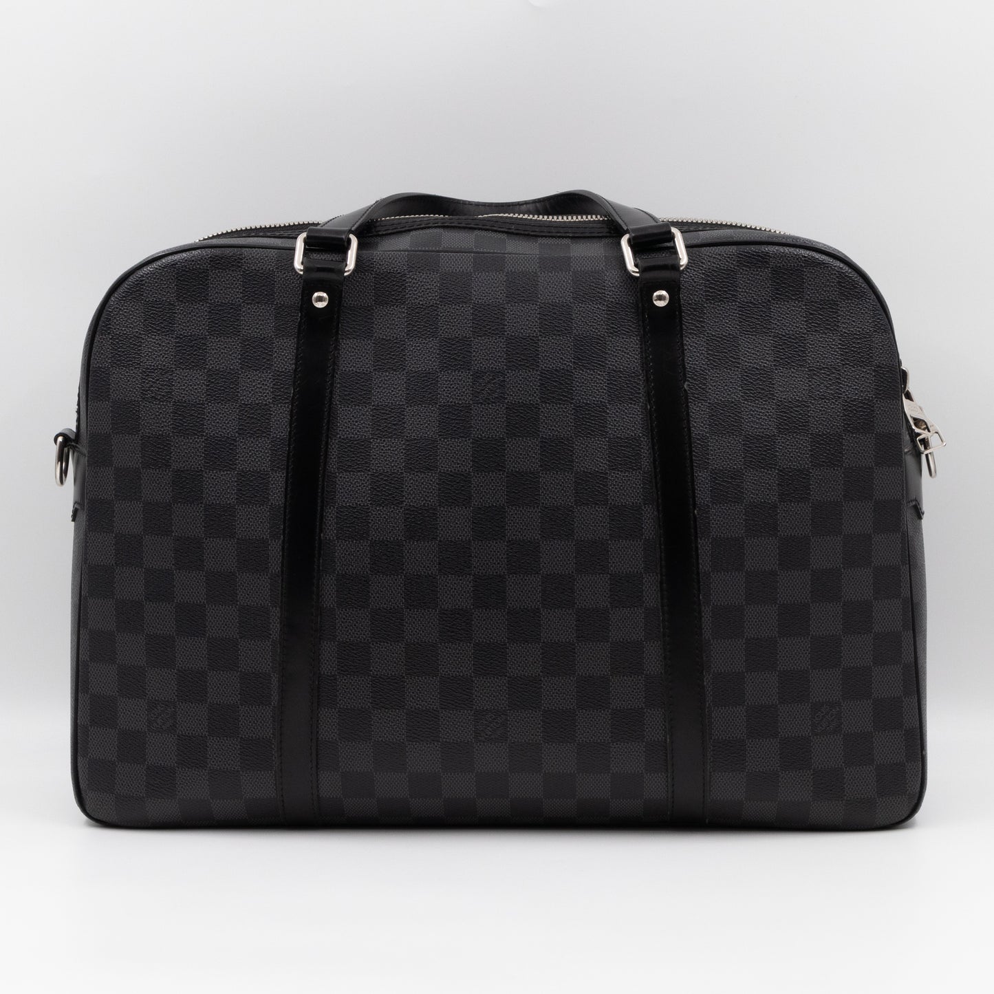 Porte Documents Voyage Damier Graphite