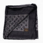 Monogram Shine Shawl Black