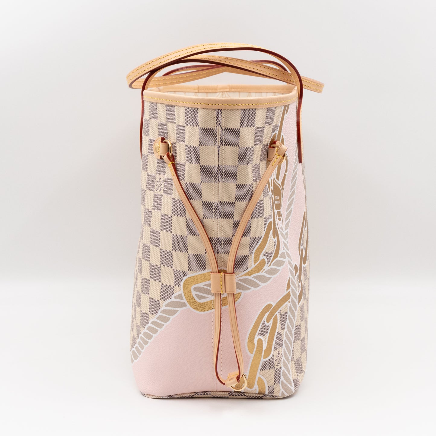 Neverfull MM Damier Azur Nautical Ropes