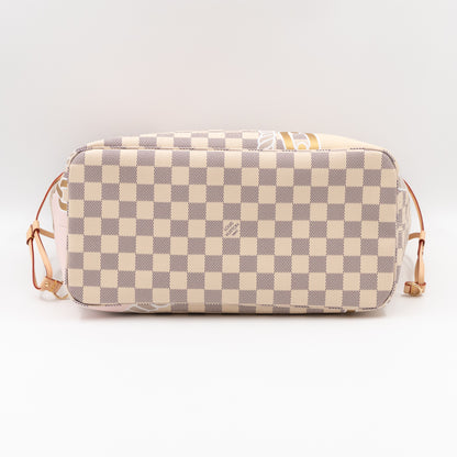 Neverfull MM Damier Azur Nautical Ropes