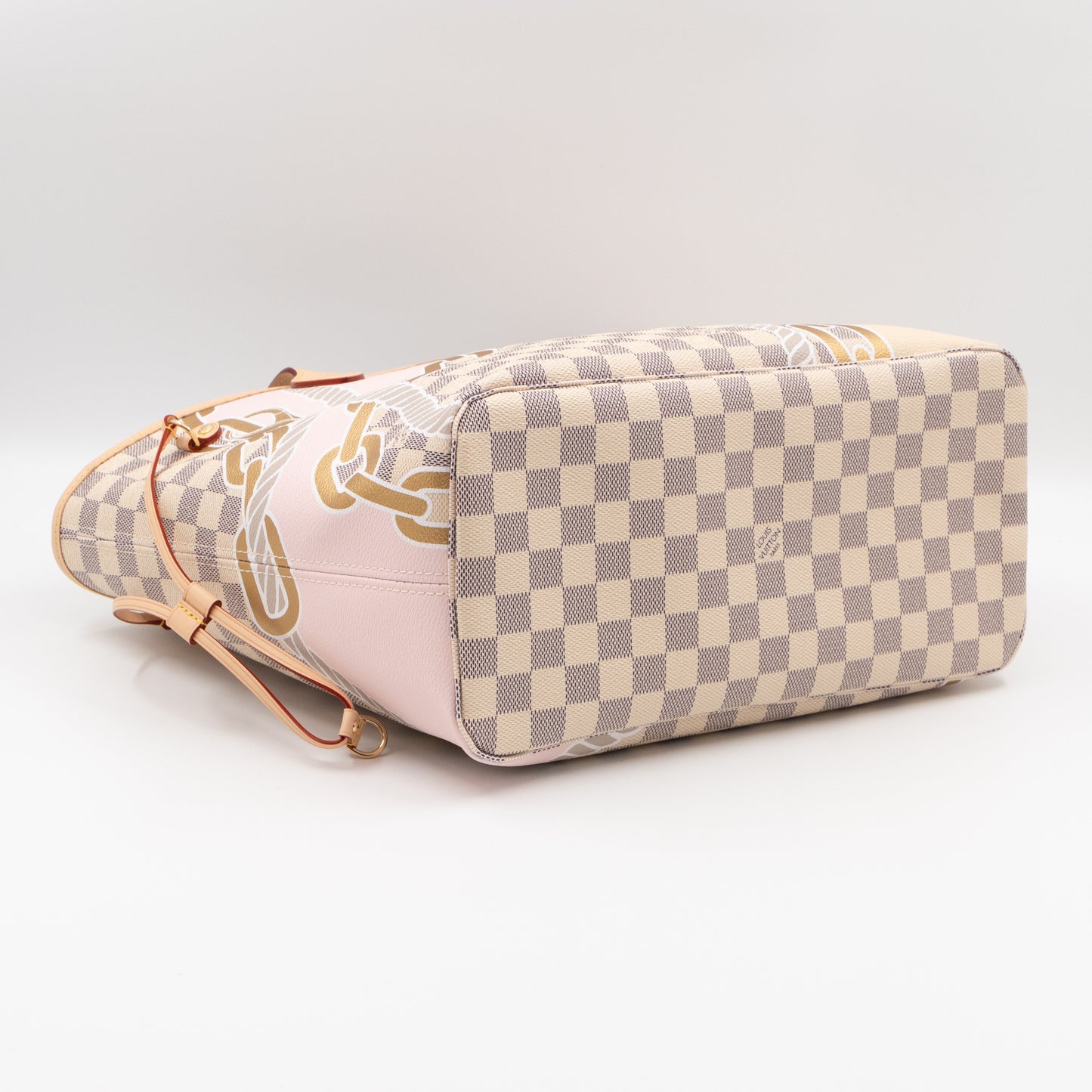 Neverfull MM Damier Azur Nautical Ropes