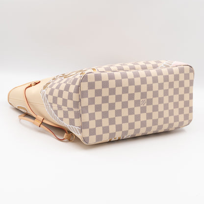 Neverfull MM Damier Azur Nautical Ropes