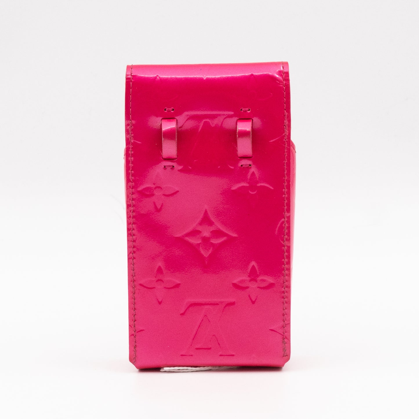 Cigarette Case Pink Vernis Leather