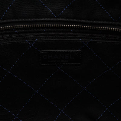Shopping Fever Tote Bag Dark Blue Caviar