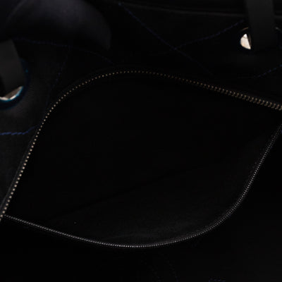 Shopping Fever Tote Bag Dark Blue Caviar