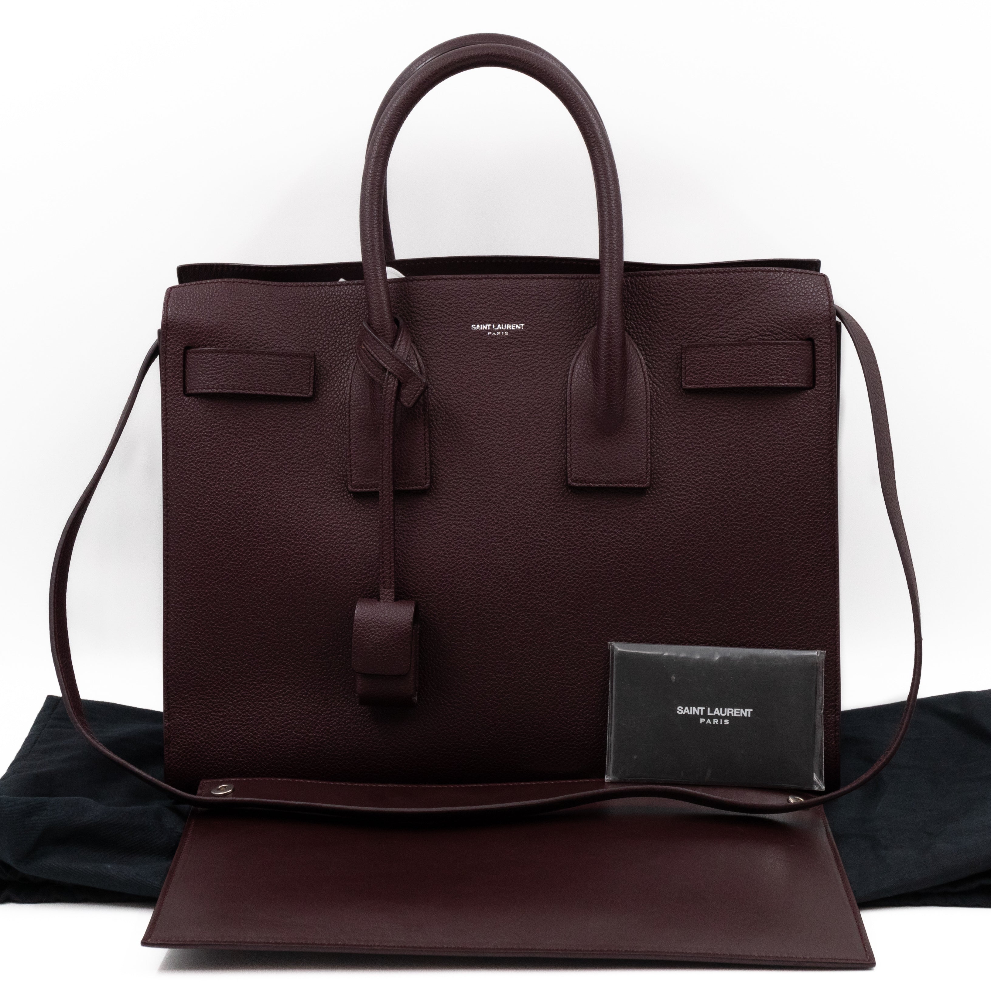 Saint laurent hot sale burgundy bag