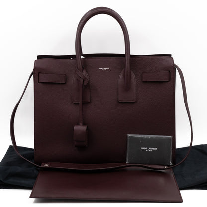 Sac de Jour Small Burgundy Leather