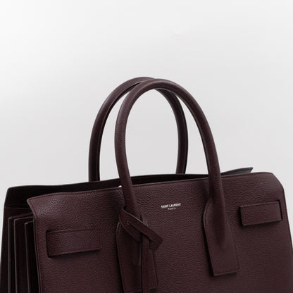 Sac de Jour Small Burgundy Leather