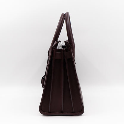 Sac de Jour Small Burgundy Leather