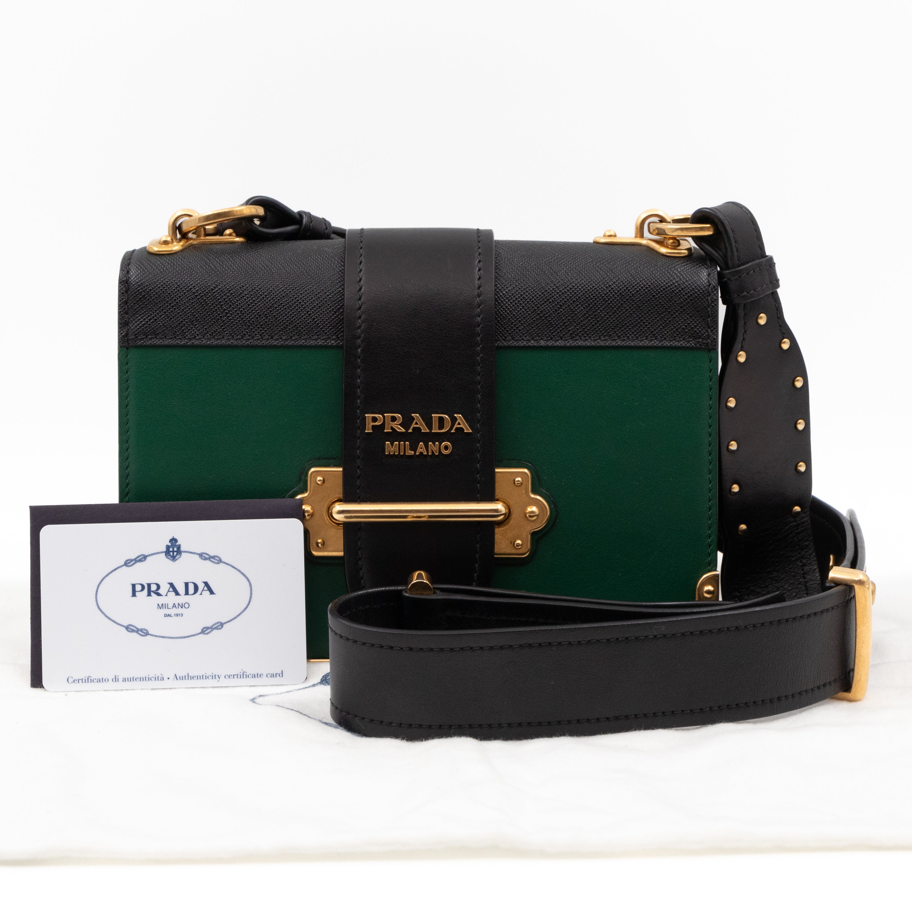 Cahier Biliardo Green & Black Leather