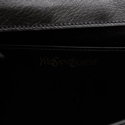 Belle De Jour Clutch Large Leather Black