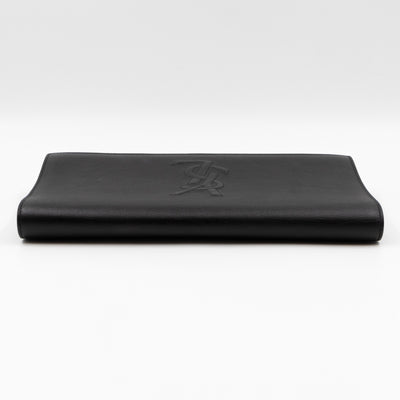 Belle De Jour Clutch Large Leather Black