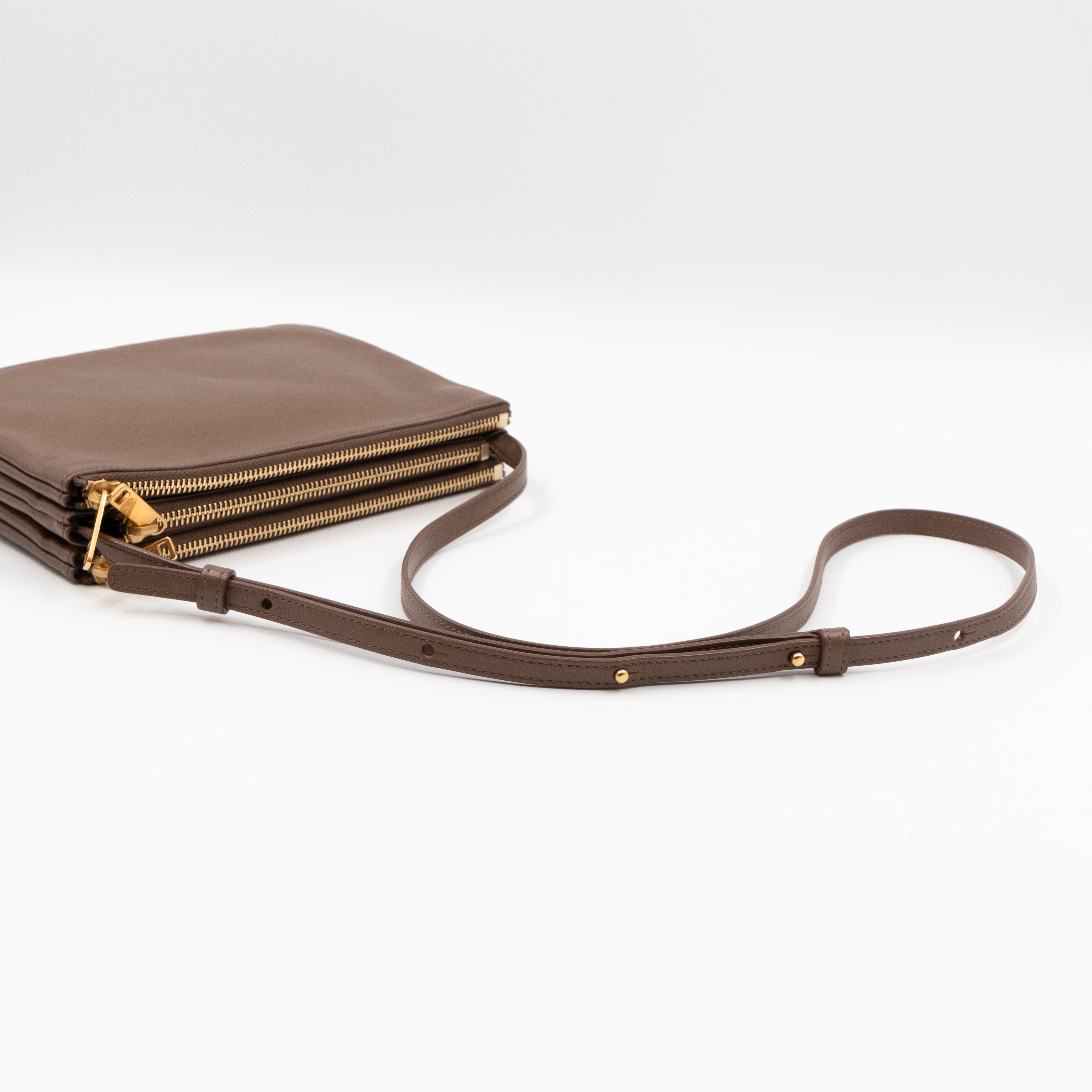 Trio Bag Brown Leather
