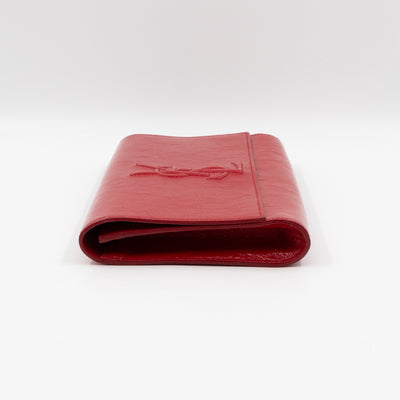 Belle De Jour Clutch Patent Leather Red