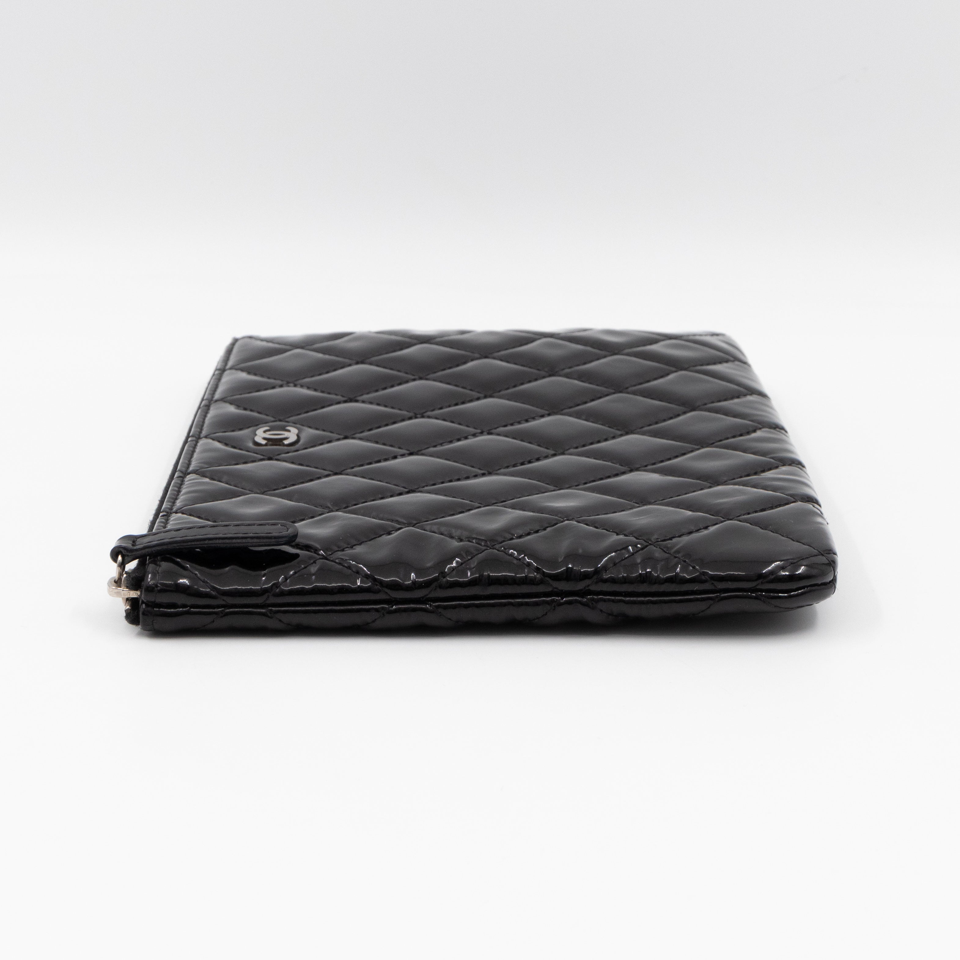 Classic Medium O Case Black Patent Leather