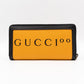 Gucci 100 Music Is Mine Zip Around Wallet Black & Yellow Leather