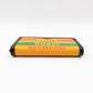 Gucci 100 Music Is Mine Zip Around Wallet Black & Yellow Leather