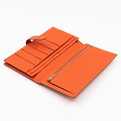 Bearn Wallet Orange Leather