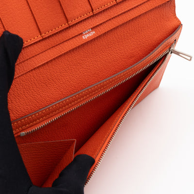 Bearn Wallet Orange Leather