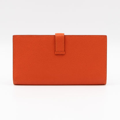 Bearn Wallet Orange Leather